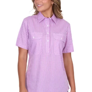 Hard Slog Womens Grace 1/2 PLKT SS Shirt