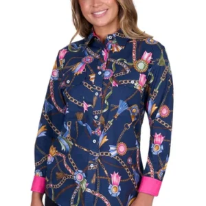 Hard Slog Womens Jolie Full PLKT LS Shirt