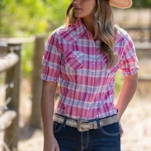 Pure Western Womens Leni SS Shirt