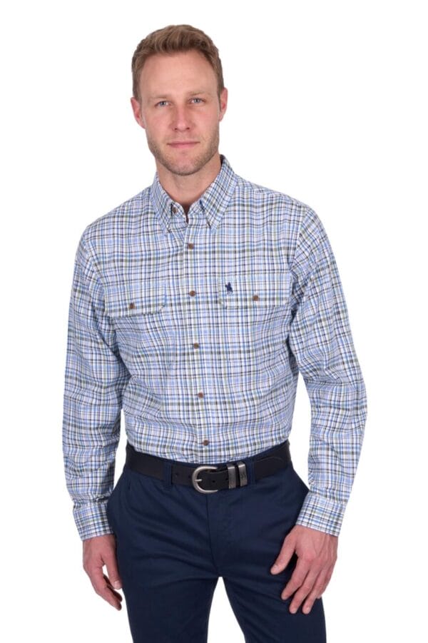 Thomas Cook Mens Eric 2PKT LS SHIRT