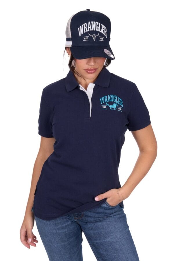 Wrangler Womens Eliza SS Polo - Image 2