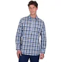Hard Slog Mens Gibson 1/2 PLKT LS Shirt