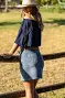 Pure Western Womens Bailey Denim Skirt