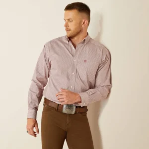 Ariat Mens Wrinkle Free Avery Classic Fit LS Shirt