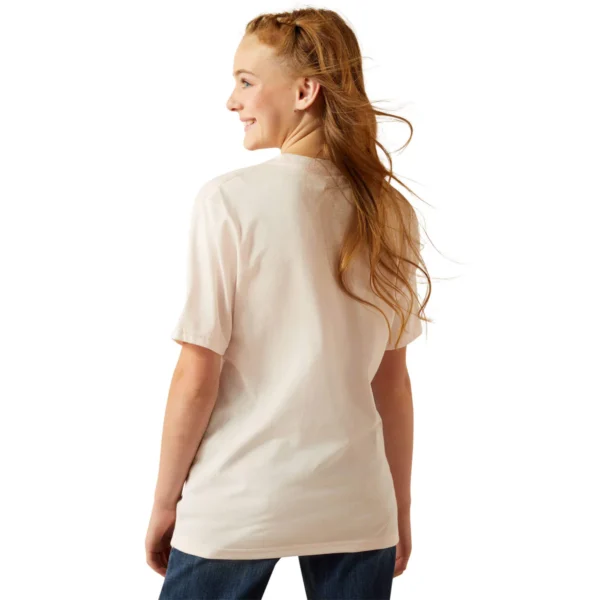 Ariat Girls Wild West Rodeo SS Tee - Image 3