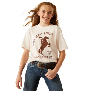 Ariat Girls Wild West Rodeo SS Tee