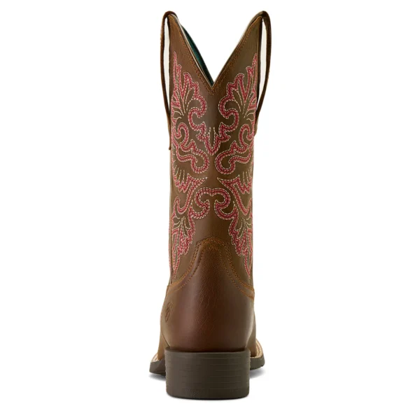 Ariat Womens Round Up Wide Square Toe Stretchfit Boot - Image 3