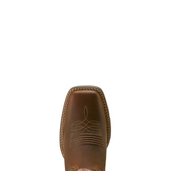 Ariat Womens Round Up Wide Square Toe Stretchfit Boot - Image 5