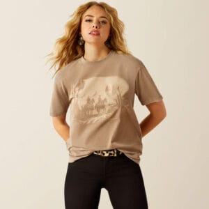 Ariat Womens Western Mural SS Tee