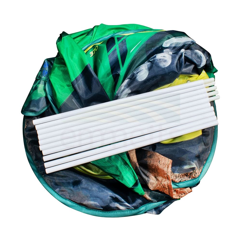John Deere Pop-Up fabric Tractor Tent - Image 6