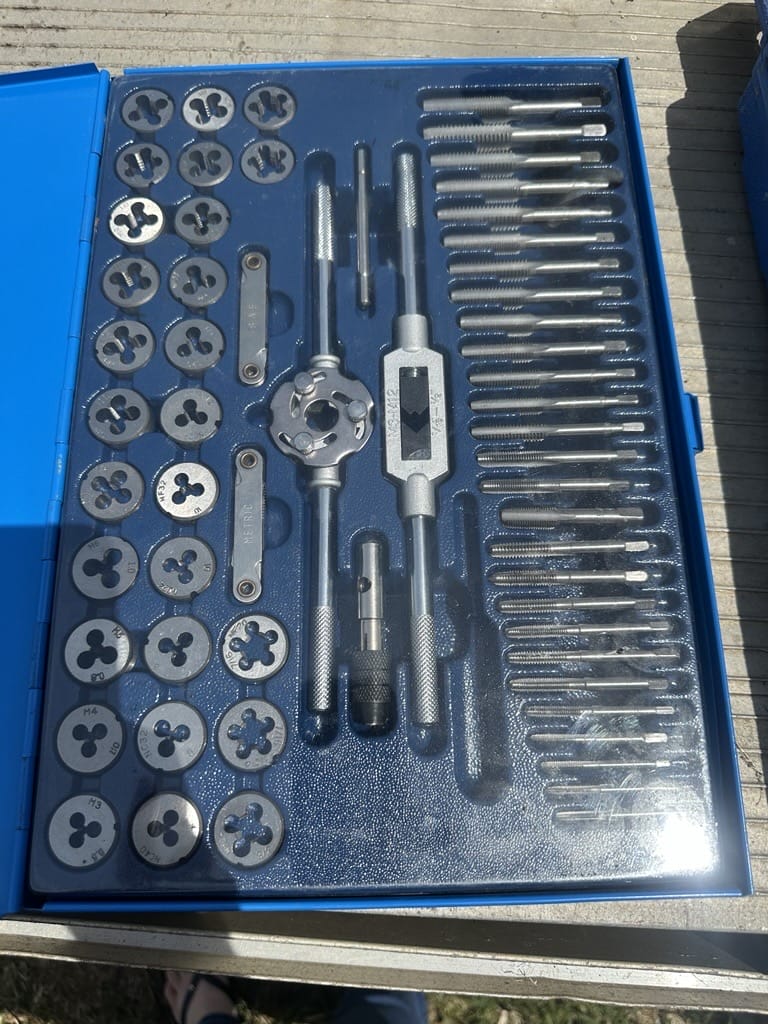 3 x Tool Sets - Tap & Die Kit