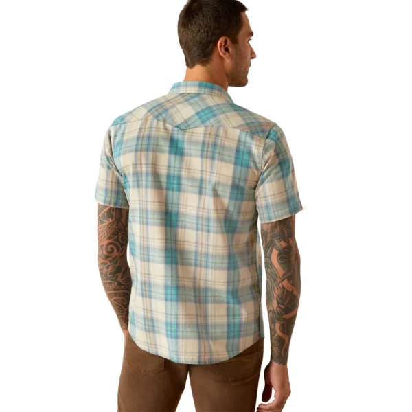Ariat Mens Howland Retro Fit SS Shirt - Image 5