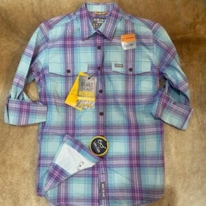 Ariat Womens REBAR Made Tough Durastretch LS Workshirt