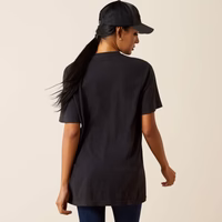 Ariat Womens Boot Stitch Logo SS Tee - Image 2