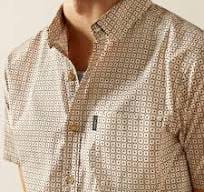 Ariat Mens Maximo Modern SS Shirt - Image 2