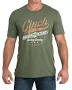 CINCH MENS TEE OLIVE