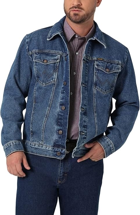 Wrangler Mens Classic Denim Jacket